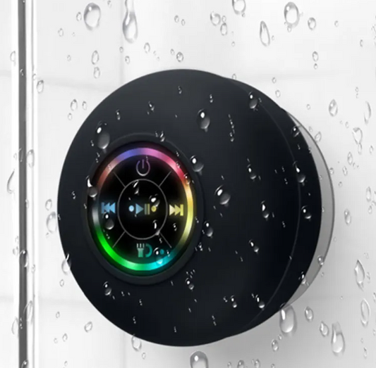 SoundGlow Wireless Suction Speaker