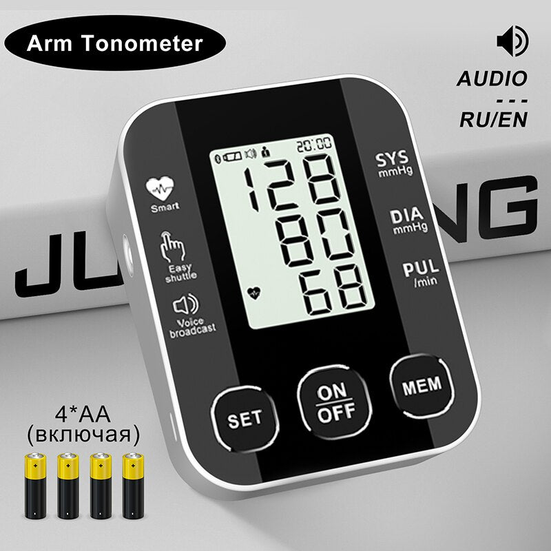 Home Health Voice Activated BP Monitor