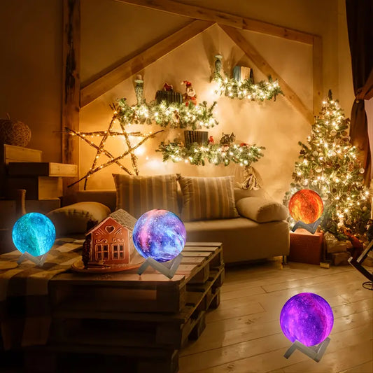 Magical Moonbeam 3D Night Light