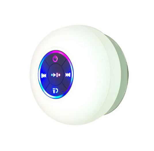 SoundGlow Wireless Suction Speaker