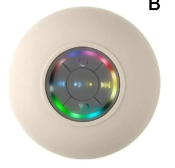 SoundGlow Wireless Suction Speaker