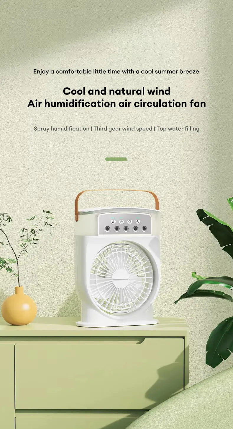 AquaMist Portable USB Air Cooler