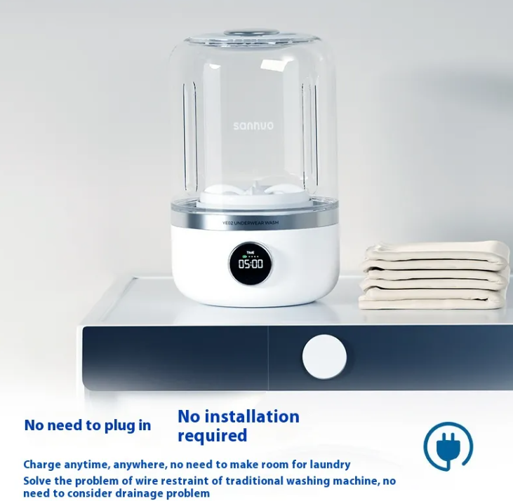 FreshJet Mini: Fast USB Travel Washer