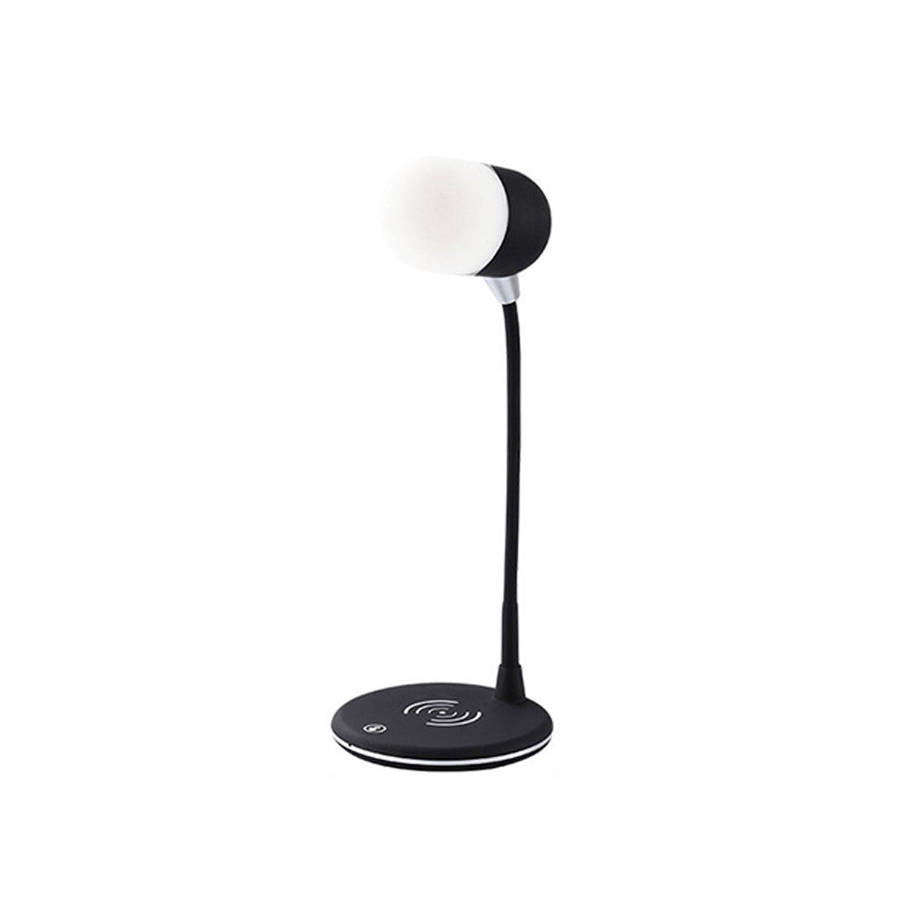 Bluetooth Speaker with Night Light and Wireless Charger