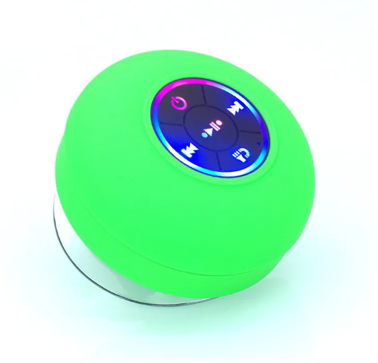 SoundGlow Wireless Suction Speaker