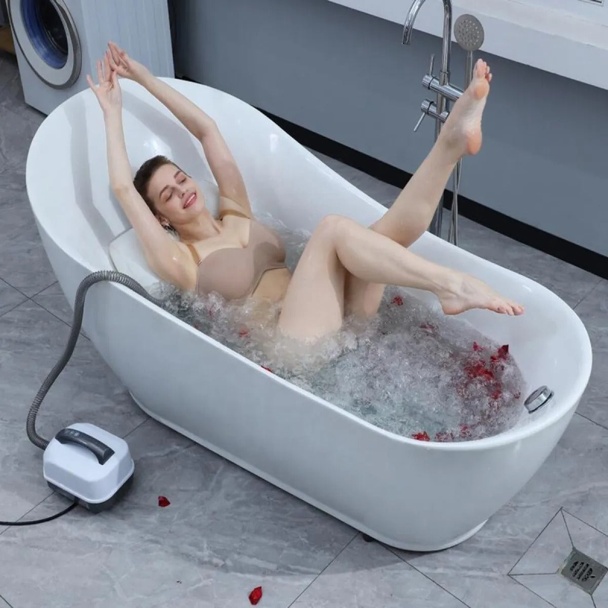 BlissBubble Hydro Spa Bath Mat