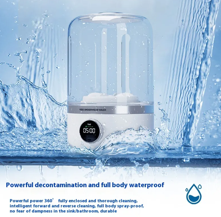 FreshJet Mini: Fast USB Travel Washer