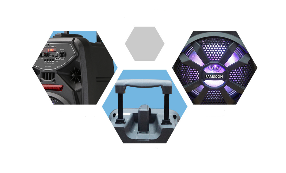 RoamRhythm 8" Outdoor Bluetooth Speaker