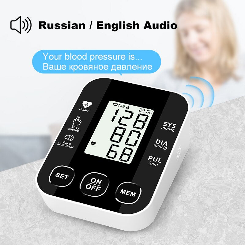 Home Health Voice Activated BP Monitor