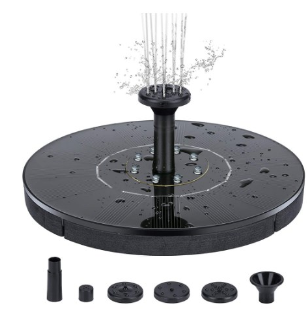 EcoGlow Solar Pool Fountain