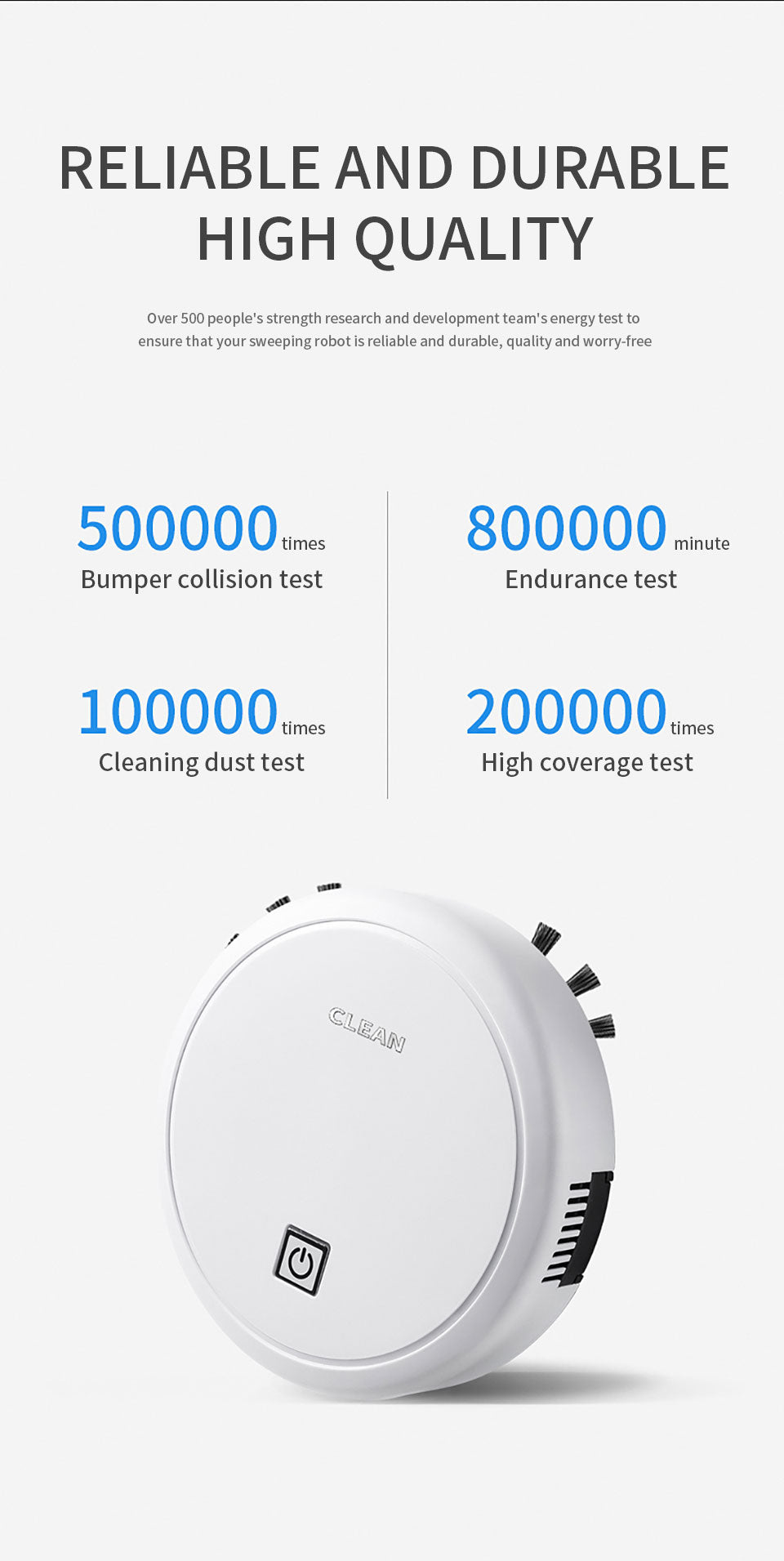 WhisperClean 1800PA Smart Vacuum