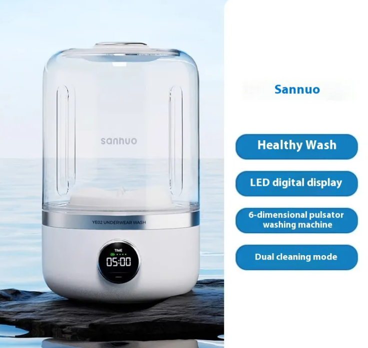 FreshJet Mini: Fast USB Travel Washer